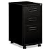 Embark Series Mobile Box/box/File Pedestal File w/M Pull Drawers, 20d, Black