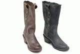 YOSUKE USED加工アンティーク調ミドル丈ブーツ[CODE:0116373]