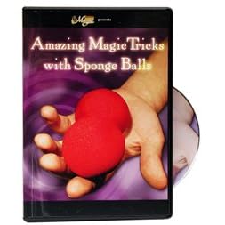 Sponge Ball Kit From Royal Magic – Red Spongeballs, DVD and Booklet