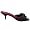 Beverly Feldman Women's Tender Slide,Black Satin,8 M US