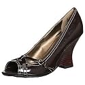 Unlisted by Kenneth Cole Women's 'Eye Candy' Wedges, Dk Brown