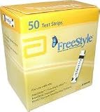 FREESTYLE BLOOD GLUCOSE TEST STRIPS - 50