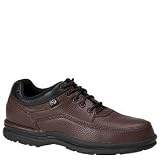 Rockport®WorksWorldTourCasualMocToeOxfordswithSteelToe,BROWN,8EE