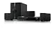 Coby DVD958 5.1-Channel DVD Home Theater System with HDMI Upconversion, Nero Digital and AM/FM Tuner (Black)