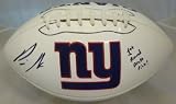 Prince Amukamara Autographed New York Giants Logo Football