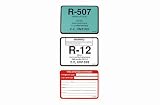 REFRIGERANT ID LABEL - R416A