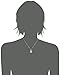 Amazon Collection S&G Sterling Silver and 14k Yellow Gold Gemstone Necklace (0.12 cttw, I-J Color, I2-I3 Clarity), 18