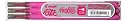Pilot, Recharge Stylo Frixion Point 0.5 Rose