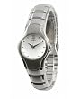 Seiko Ladies All Stainless Steel Casual Watch with a White Dial. Model: SNF817