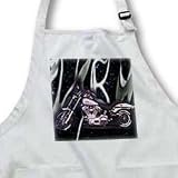 Apron Picturing Harley-Davidson  Motorcycle