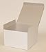 Premier Packaging AMZ-101025 10 Count Decorative Gift Box, 6 by 6 by 4-Inch, White