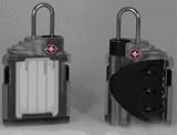 TSA Travel Lock with Luggage Tag