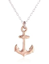 Bing Bang Anchor Pendant Necklace, 18"