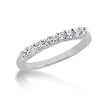 14K Gold Diamond Anniversary Rings 14K-AR27121932 0.27 Ctw.