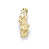 14k Plumeria Slide