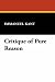 Critique of Pure Reason (Hardcover)