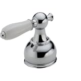 Buy Delta Faucet H612 Two Porcelain Lever Handle Kit, Chrome by DELTA FAUCET