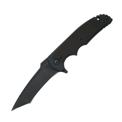 Best Price Kershaw Tanto Groove Knife with 3D Machined Grooves on