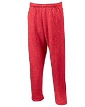Gildan OPEN LEG Cotton/Poly Sports Sweatpants - Red Color