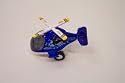 Air Whale Die Cast Helicopter Blue Color