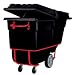 RUBBERMAID Sanitary Tilt Trucks - Black