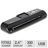 GiiNii GN-5LS NuLife Full Page Picture Scanner with 2.4-Inch LCD Screen (Piano Black)