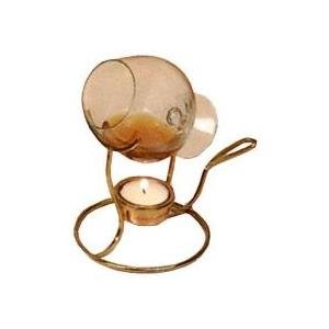 Copper Brandy Warmer Set