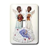 Angels - African-American angels - Light Switch Covers - single toggle switch