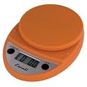 Escali Primo 11-lb. Capacity Digital Scale - Pumpkin Orange
