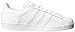 adidas Originals mens Super Star Sneaker, White/Core White/White, 8.5 US