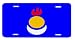 Inner Mongolian Mongols Flag Auto License Plate