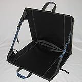 Stadium And Bleacher Chair - Crazy Creek Large Folding Camping Chair Black by Crazy Creek