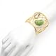 Gold Woven Crystal Bracelet by Alexis Bittar