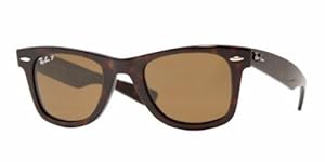 Ray-Ban RB2140 Original Wayfarer Tortoise / Crystal Natural Polarized Sunglasses