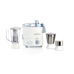 Philips HL1632 500-Watt 3 Jar Juicer Mixer Grinder with Fruit Filter (Blue)