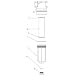 Banjo Stainless Steel 316 Screen for T Strainer, 50 Mesh, 3/4 - 1"