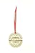 Carnegie Hall Gold Marquee Ornament
