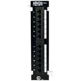 Tripp Lite N250-012 Cat6 Wall Mount Feedthrough Patch Panel -12 Port