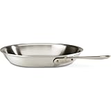 All-Clad 7112 MC2 Master Chef 2 Stainless Steel Tri-Ply Bonded Fry Pan Cookware, 12-Inch, Silver