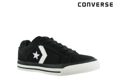 Converse Boy's Gates Fashion Sneaker Black/White