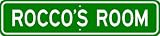 ROCCO ROOM SIGN - Personalized Gift Boy or Girl, Aluminum