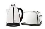 Russell Hobbs 14537 Montana Kettle & Toaster pack - consisting of a 1.7 litre polished stainless steel kettle and a 2 slice polished toaster  from SALTON EUROPE LTD