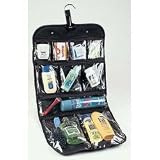 On The Go Travel Companion - Black Vinyl Travel Bag (Black) (28 H x 14 1/4 W)