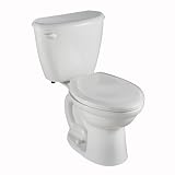 American Standard 2486.010.020 Colony Fit Right Round Front Two-Piece Toilet with 10-Inch Rough-In, White