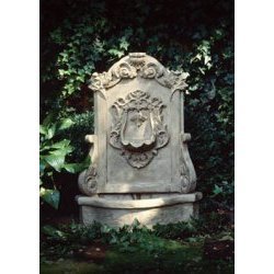 Courtyard Fountain-Electric Pump-Great For Gardens (Tea Stain) (29H x 24W x 9D) by 