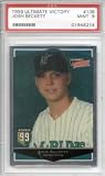 1999 Josh Beckett Upper Deck Ultimate Victory Baseball MLB Rookie Cards - Professionally Graded a PSA 9 (Boston Red Sox)