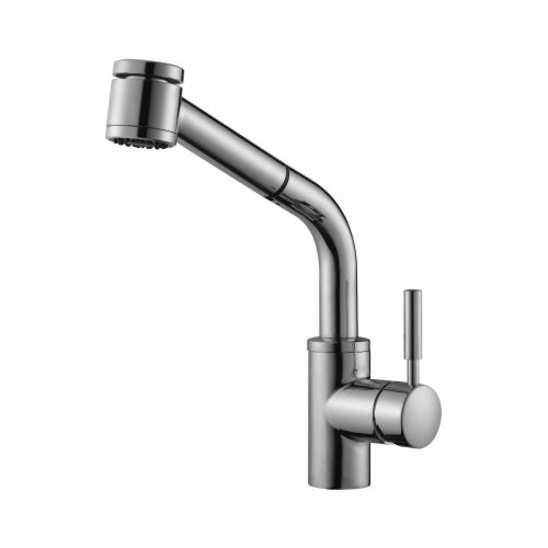 Kissah Polished Chrome Kitchen Sprayer Faucet