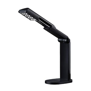 Normande Lighting LED Foldable Desk Lamp. 10.25 in Height with Black Painted Finish by Normande Lighting