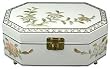 Best Unique Graduation Gift Ideas for Her Wife 2011 - 11" Violetta Fine Lacquered Oriental Jewelry Box Case - Black