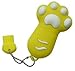 16GB Kitten's PAW Soft Silicon USB 2.0 Flash Pen Drive Memory Stick Water WeatherProof Shockproof (RICCO &reg; 05-017 Yellow)